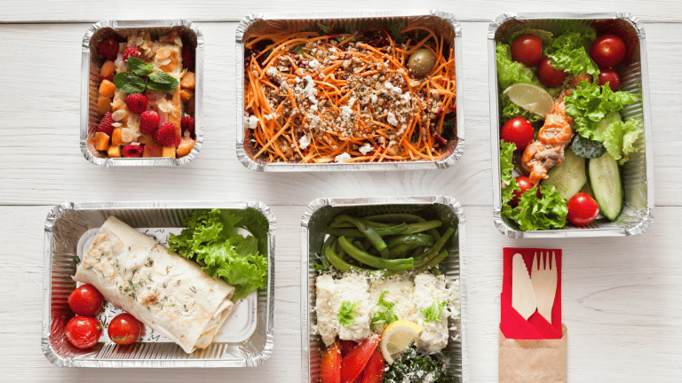An image of meals from the best prepared meal delivery services in Toronto.