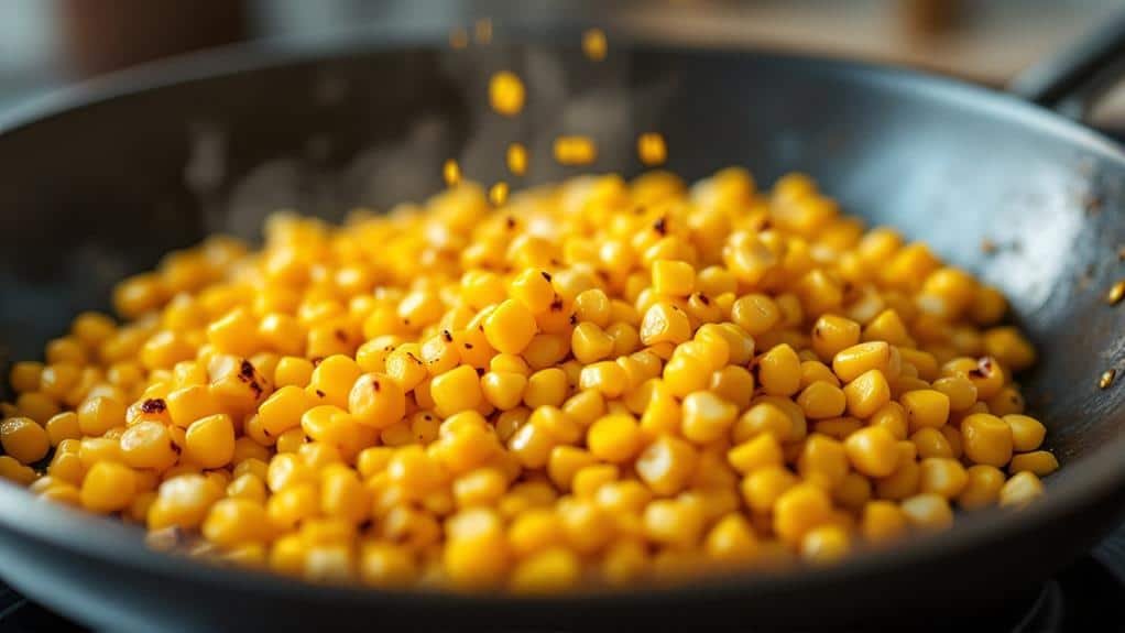 brown corn saut step