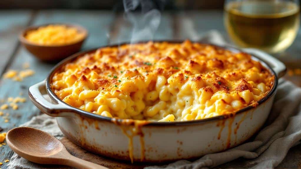 comfort food with cheese