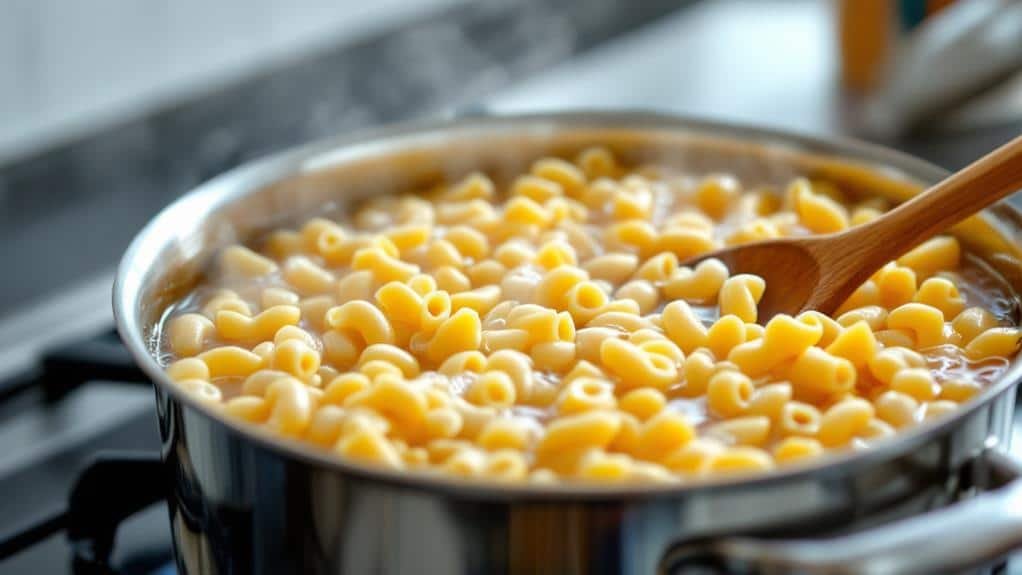 cook macaroni until al dente