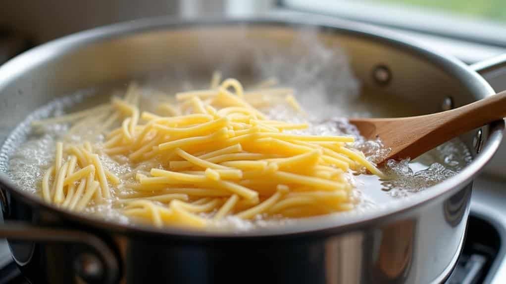 cook pasta until al dente