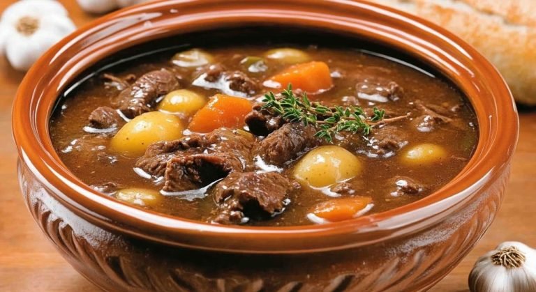 Easy slow cooker beef stew
