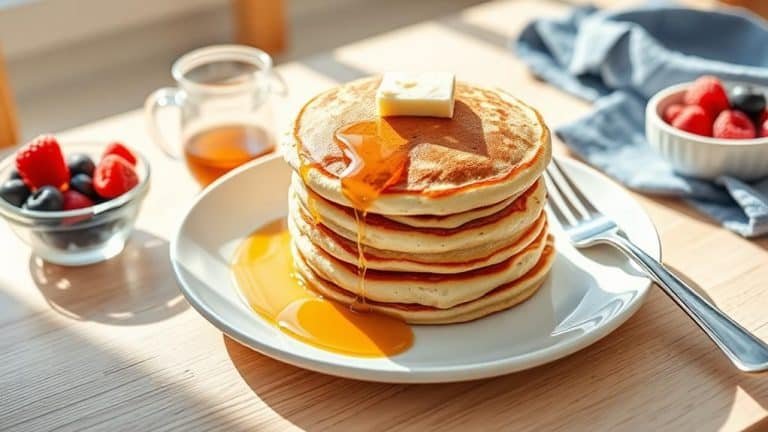 fluffy pancakes in minutes