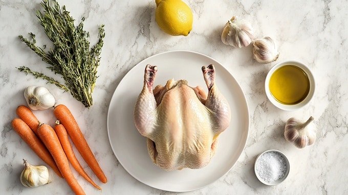 roast chicken ingredients