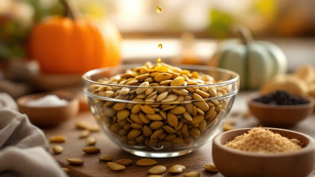 season seeds with ingredients