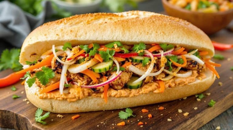 delicious vietnamese sandwich option