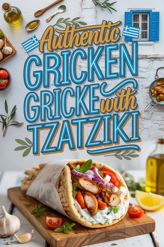 authentic greek chicken gyro f25nu