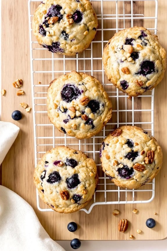 blueberry pancake cookie recipe