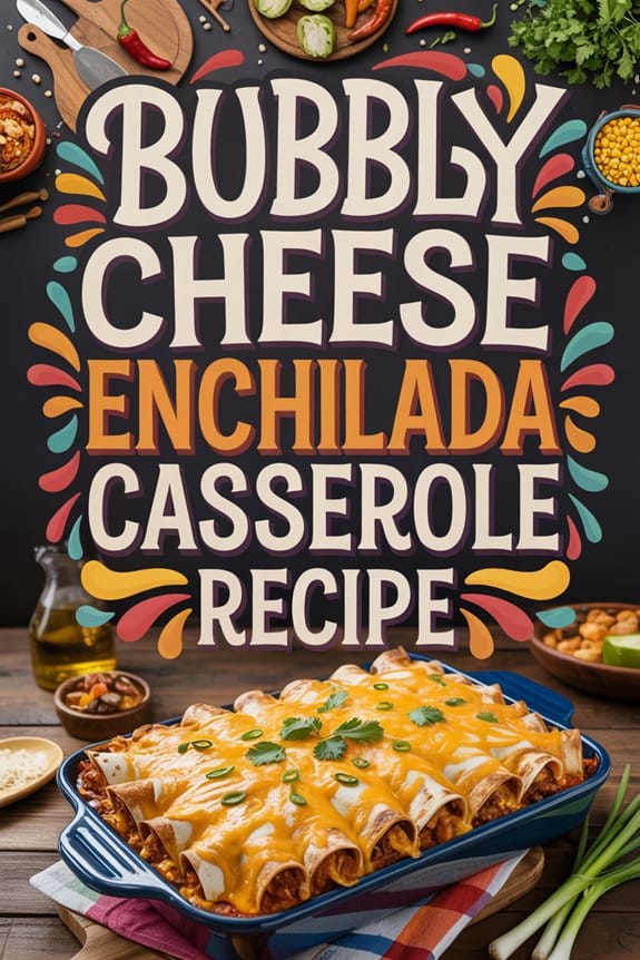 cheesy enchilada casserole delight bsdlq