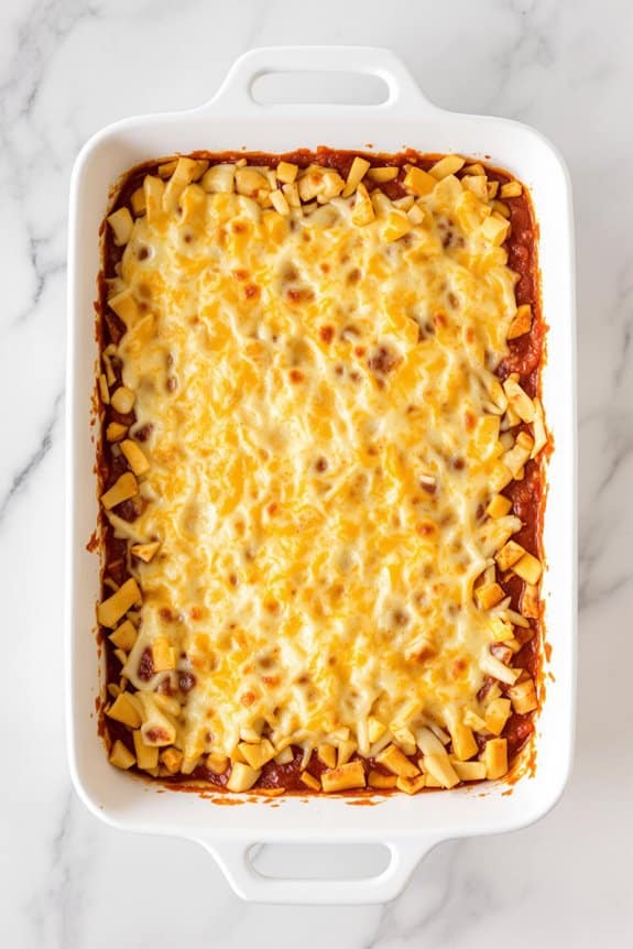cheesy enchilada casserole recipe