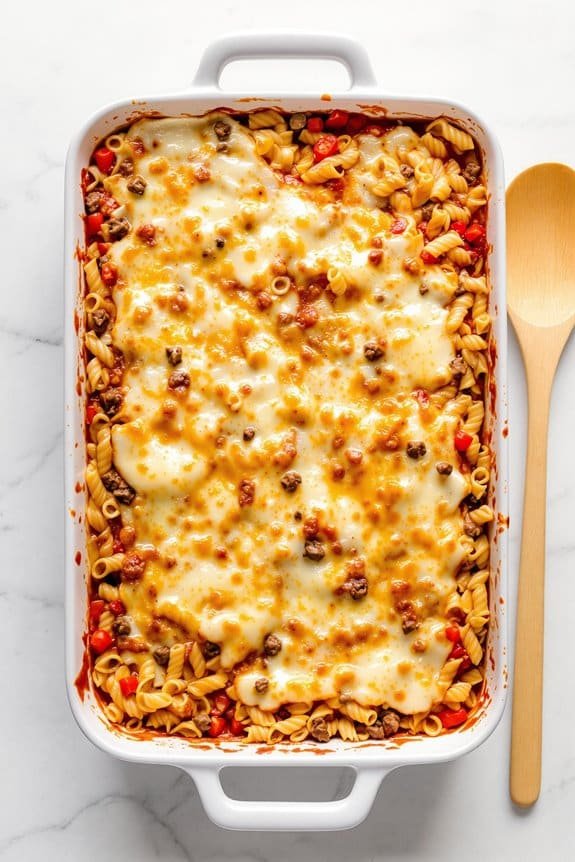 cheesy spaghetti dish recipe