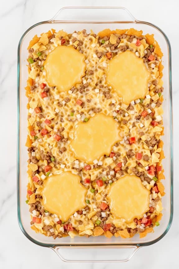 cheesy taco casserole recipe