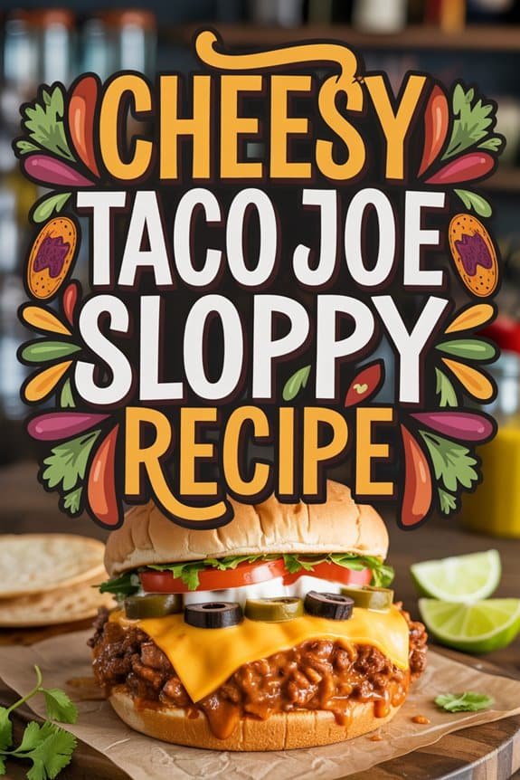 cheesy taco sloppy joes 3cm1k