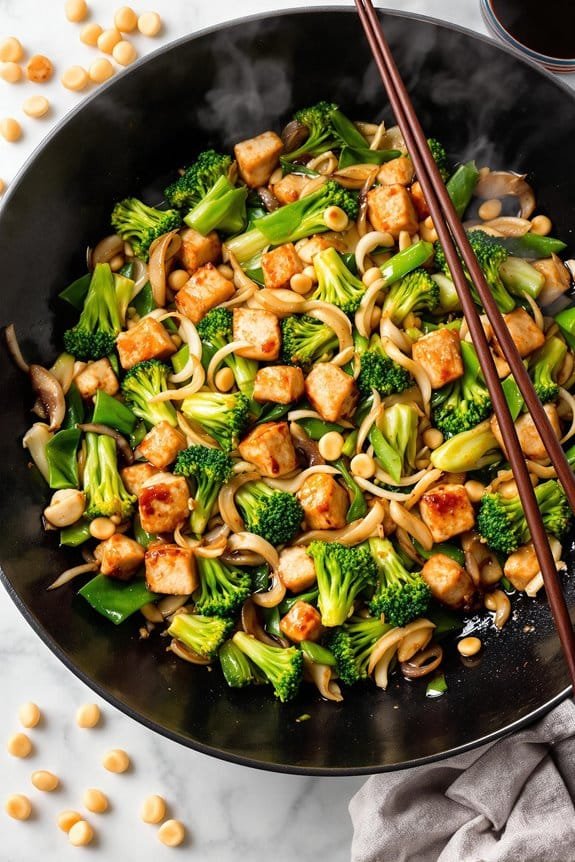 chicken veggie stir fry