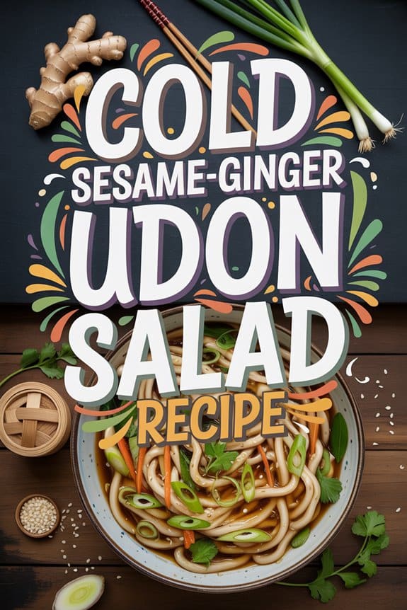 chilled udon noodle salad plmw0