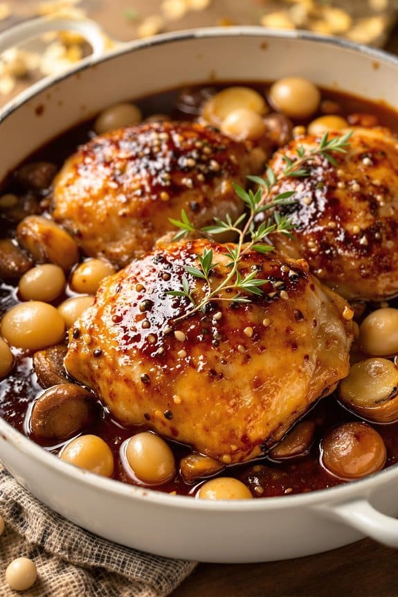 classic french chicken dish