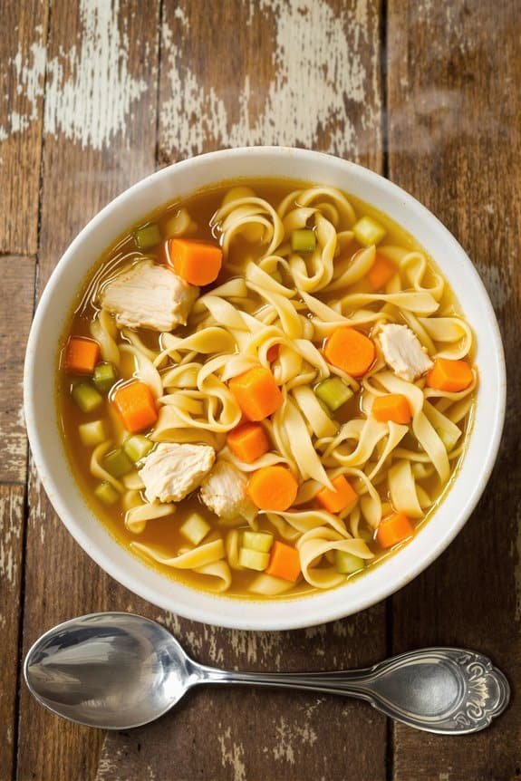 comforting chicken soup recipe