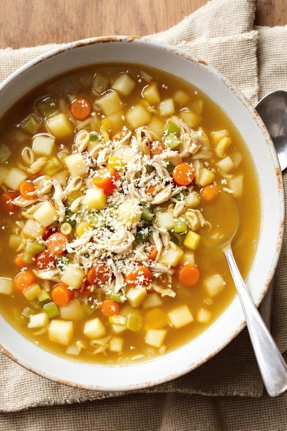 comforting chicken soup recipe