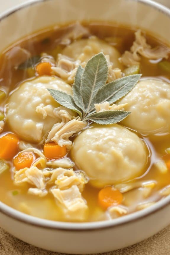 cozy chicken and dumplings recipe
