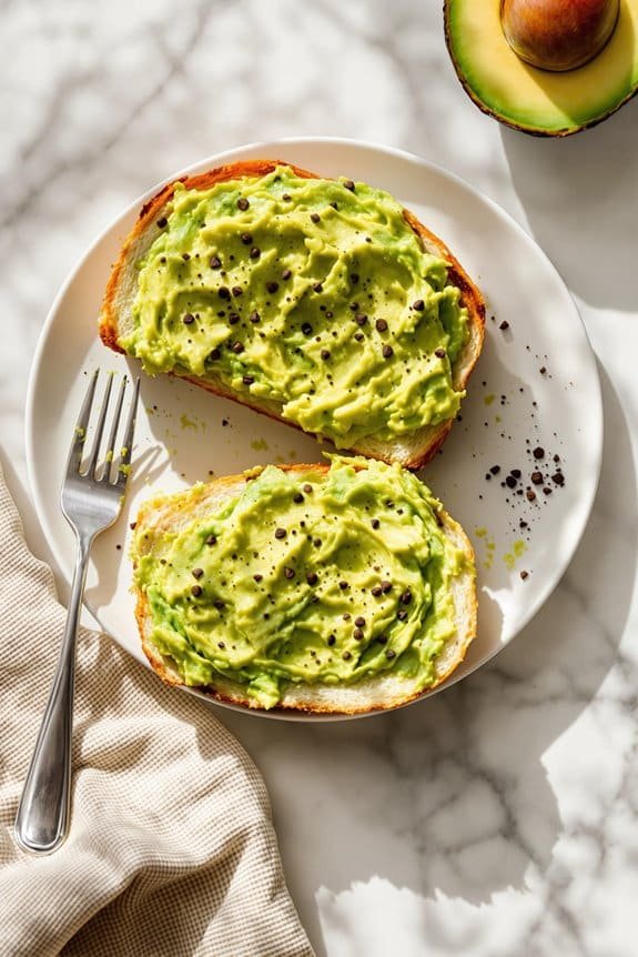 creamy avocado toast recipe