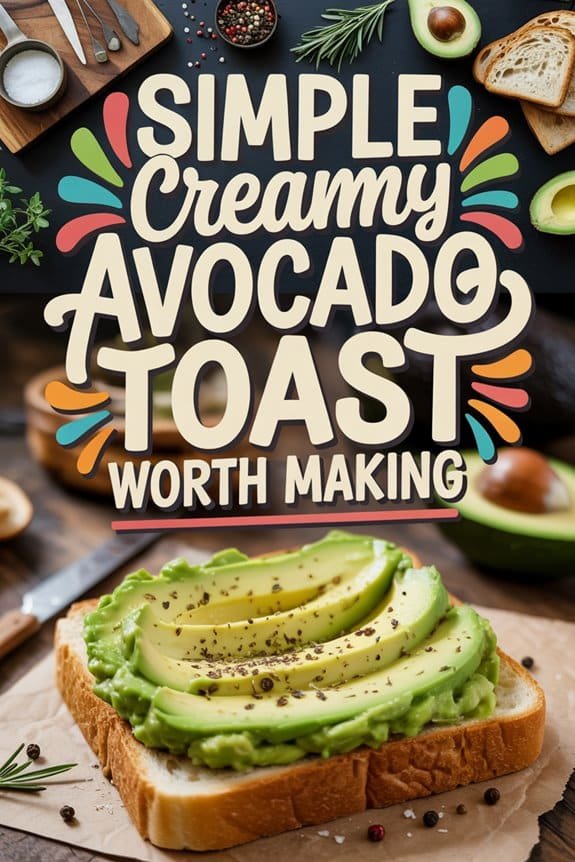 creamy avocado toast recipe ss7gw