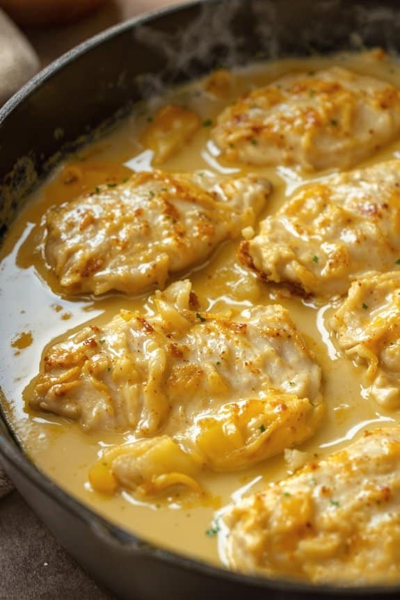 creamy brandy chicken curry