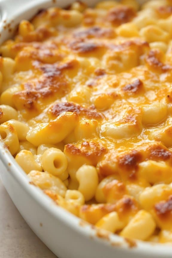 creamy cheesy comfort food
