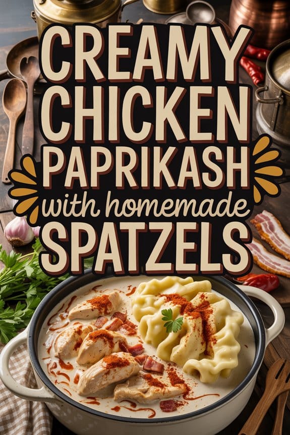 creamy chicken paprikash spatzels wd5ru