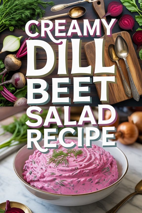 creamy dill beet salad jrzbz
