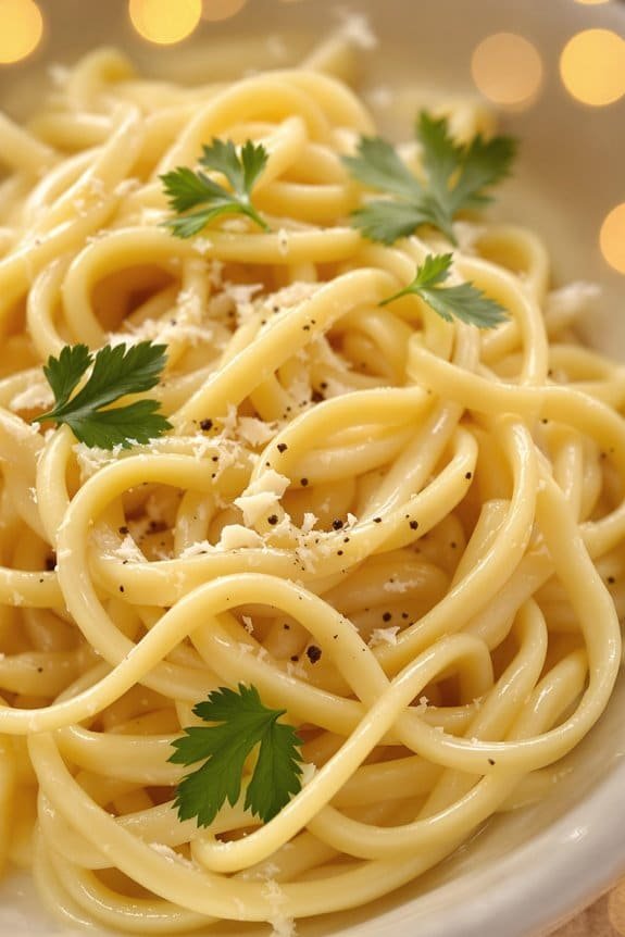 creamy fettuccine alfredo perfection
