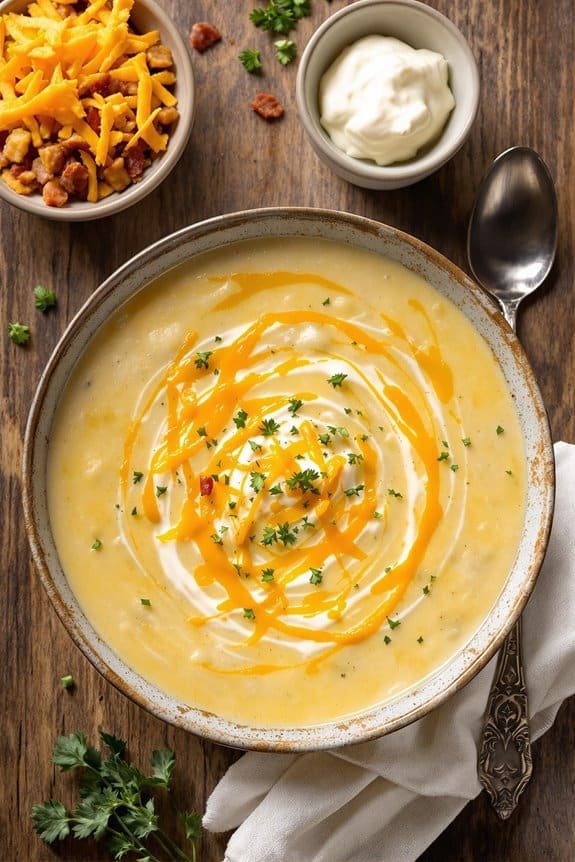 creamy potato soup recipe