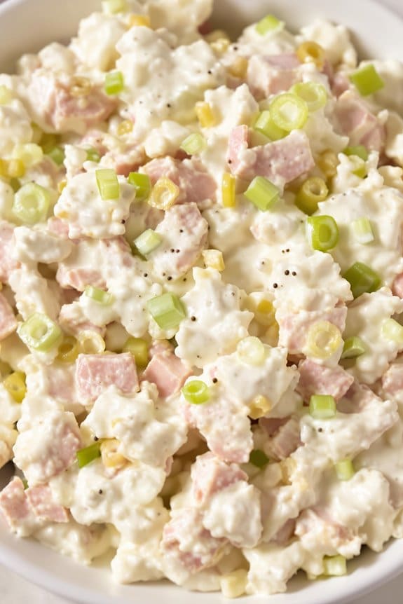 creamy southern ham salad