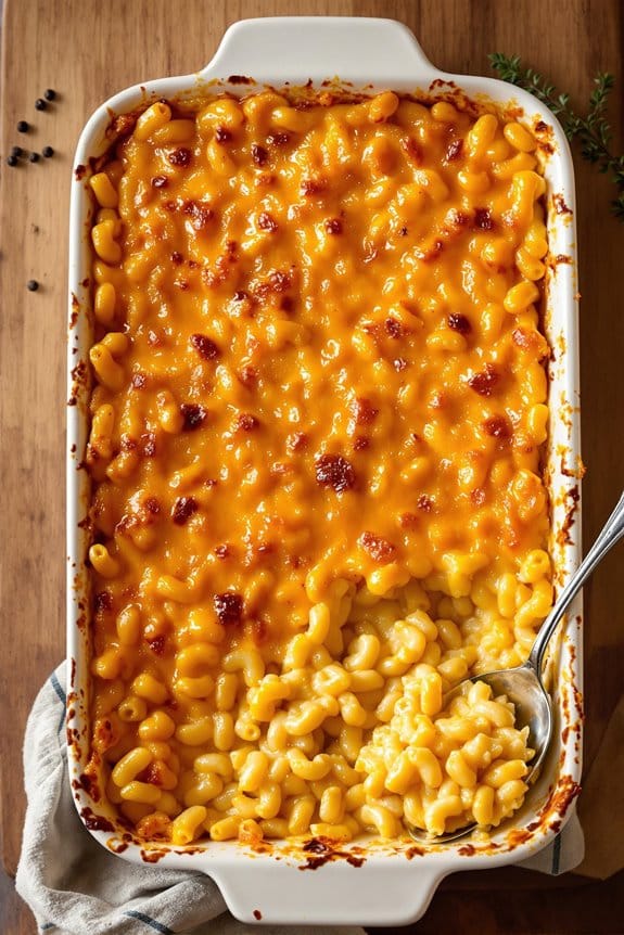 creamy southern macaroni cheese