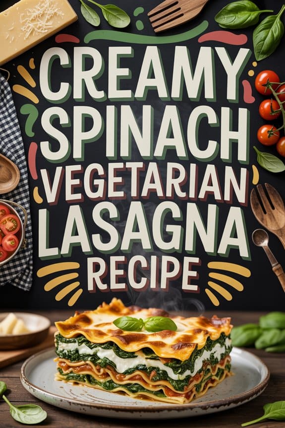creamy spinach vegetarian lasagna r6lh1