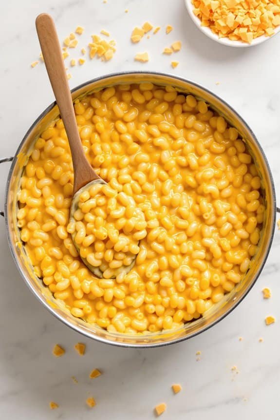 creamy stovetop macaroni cheese