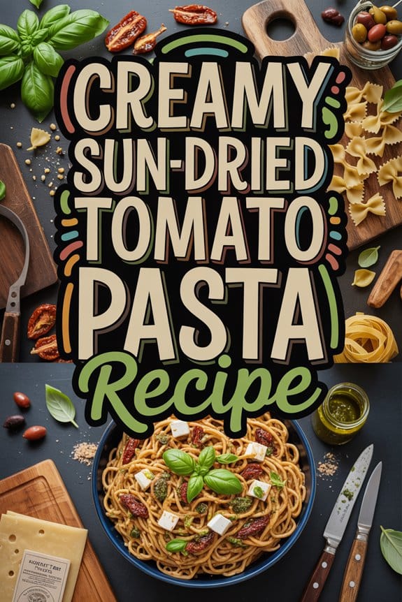 creamy tomato pesto pasta 2abor