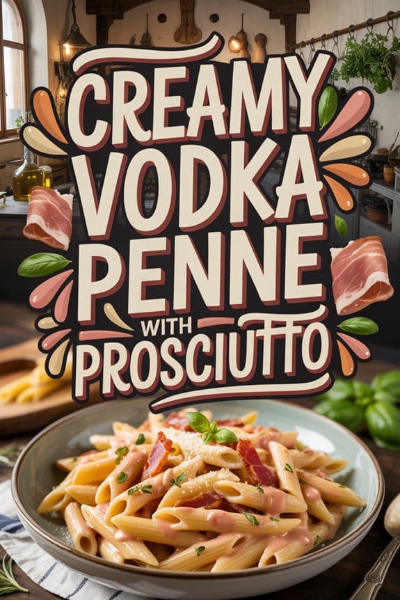 creamy vodka penne dish fu3o6