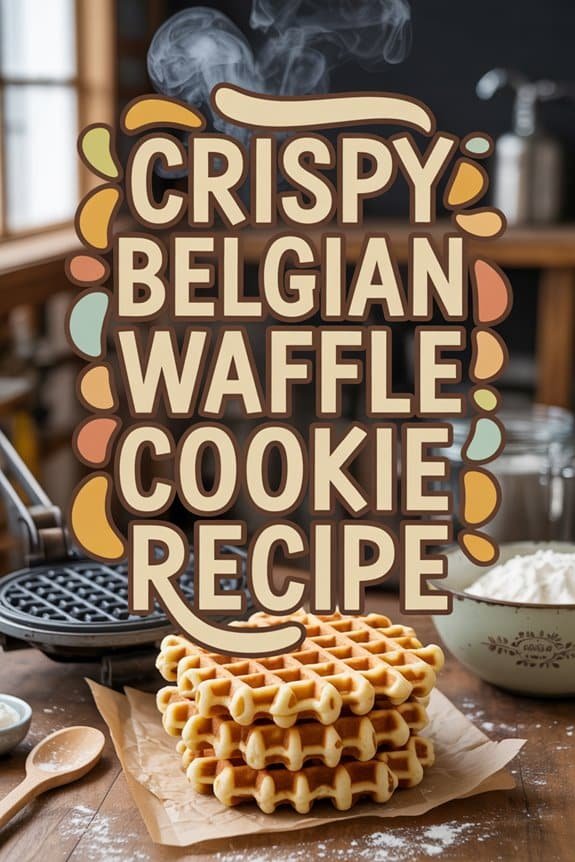 crispy belgian waffle cookies 4e1g6