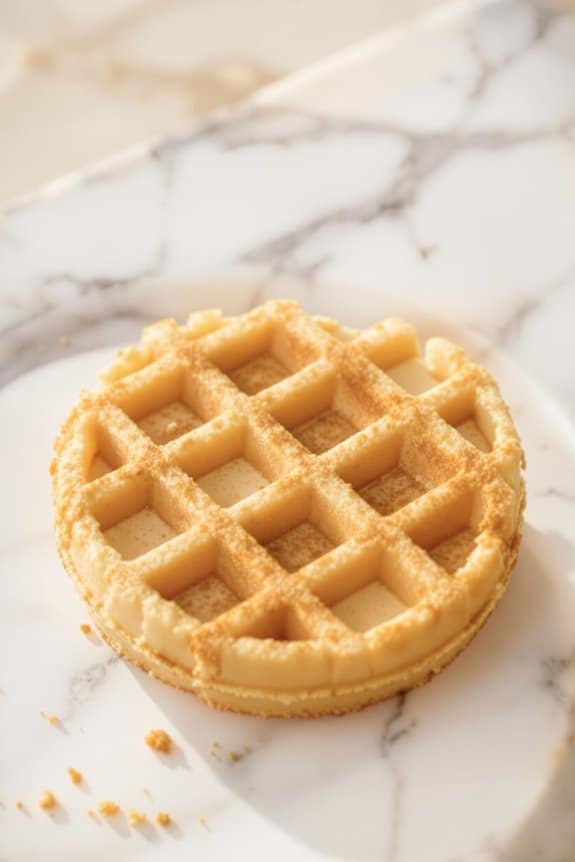 crispy belgian waffle cookies