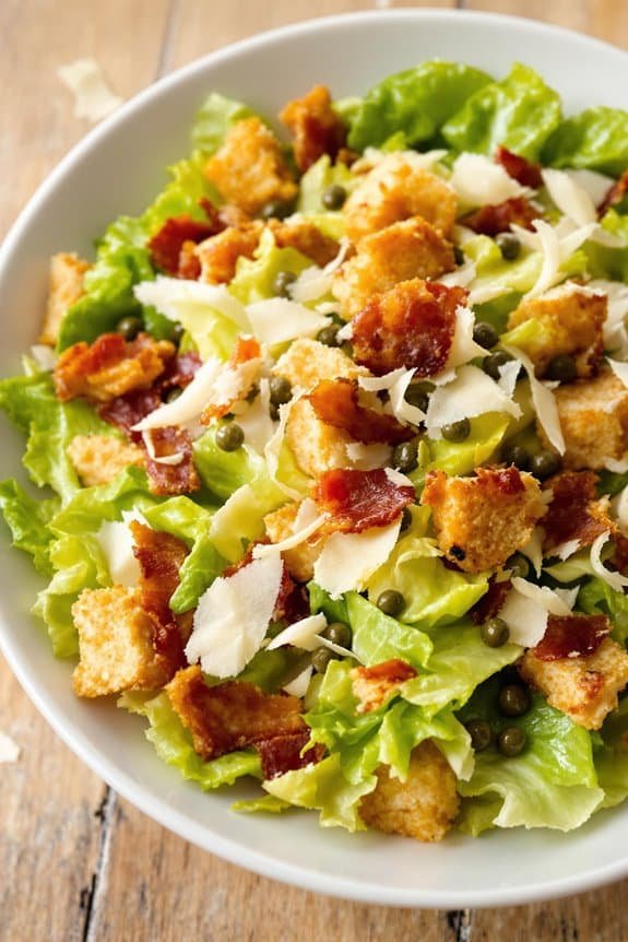 crispy caesar salad recipe