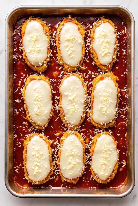 crispy chicken parmesan delight