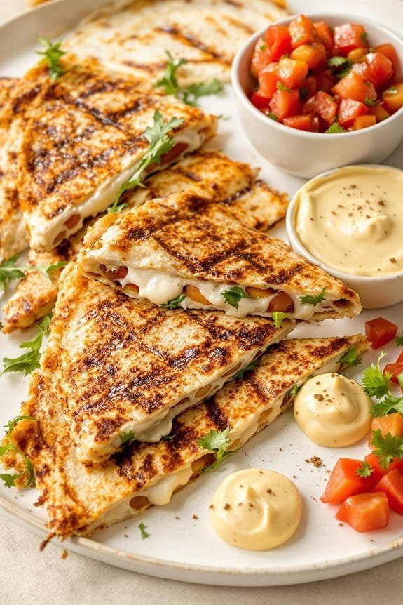 crispy chicken quesadilla recipe