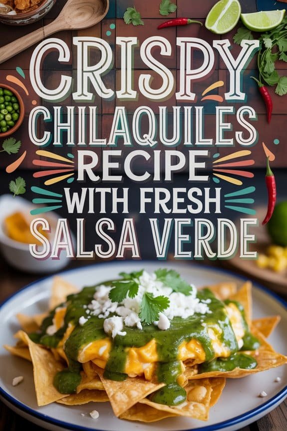 crispy chilaquiles with salsa c4o0i
