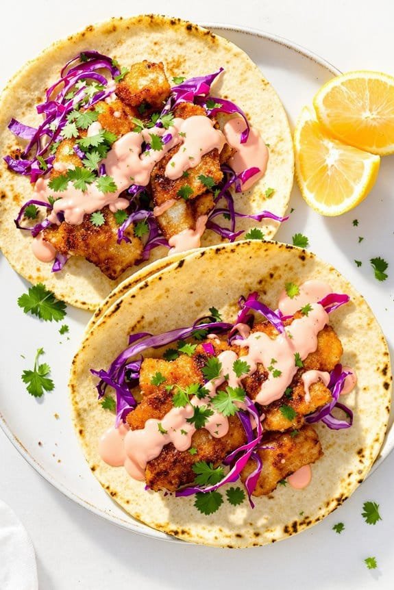 crispy fish tacos recipe