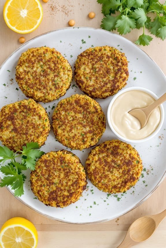 crispy golden falafel delight