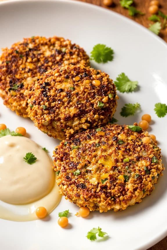 crispy golden falafel recipe