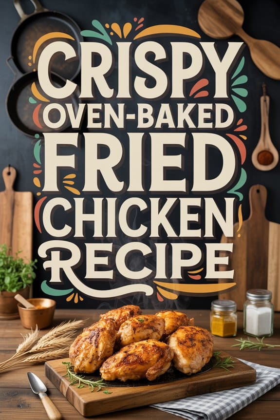 crispy oven baked fried chicken dtjwb