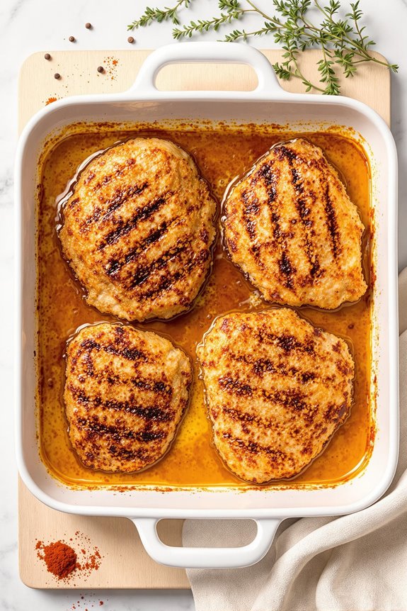 crispy oven baked fried chicken