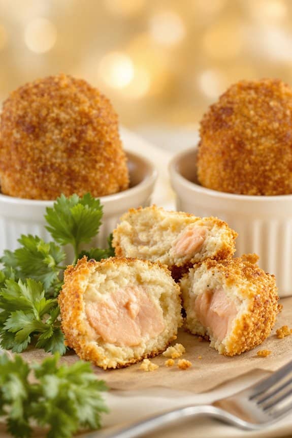 crispy salmon croquettes recipe
