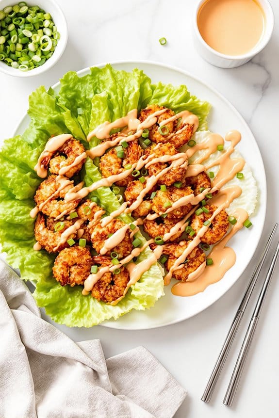 crispy shrimp with spicy mayo